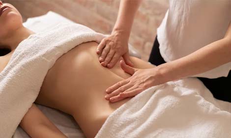 Drainage lymphatique du ventre